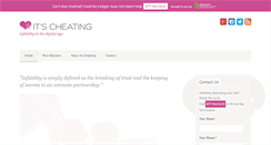 Desktop Screenshot of itscheating.com